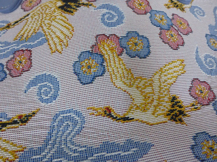 Signare Tapestry 2-in-1 Convertible Grab Bag | Japanese Crane Design