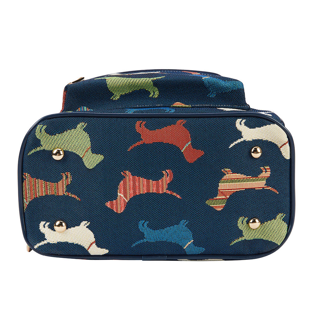 Signare Tapestry Dachshund Dog Daypack Backpack