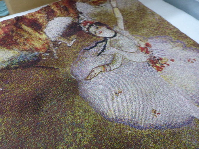Signare Tapestry Cushion Cover 45cm - Degas The Star Ballerina