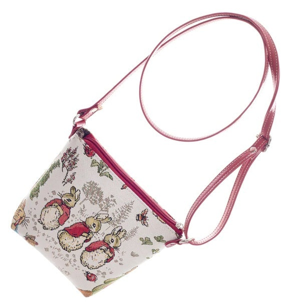 Signare Tapestry Flopsy Mopsy & Cottontail Crossbody Sling Bag