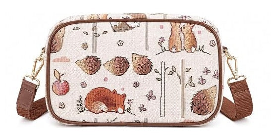 Signare Tapestry Camera Hip Cross Body Bag - Ginger Betty Woodland