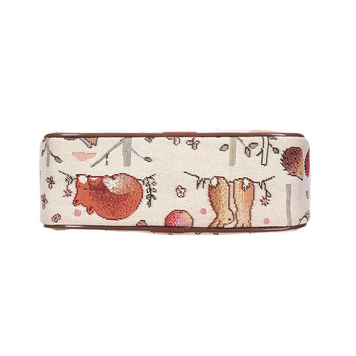 Signare Tapestry Camera Hip Cross Body Bag - Ginger Betty Woodland