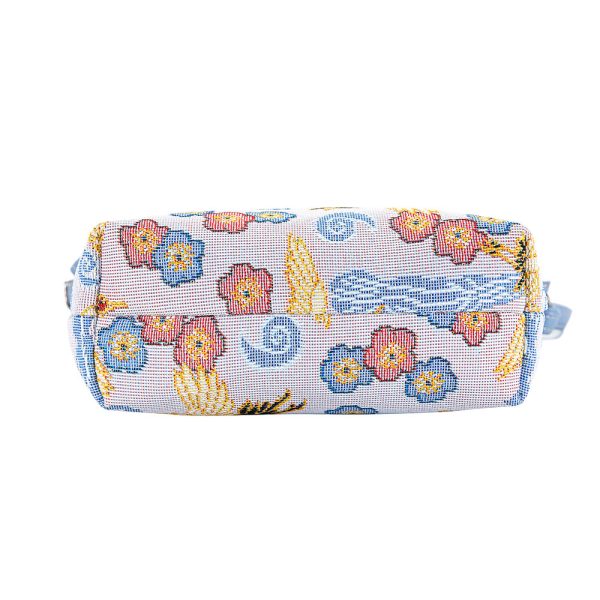 Signare Tapestry Japanese Crane Crossbody Sling Bag