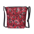 Signare Tapestry Mackintosh Rose Teardrop Crossbody Sling Bag