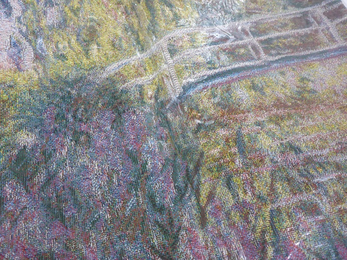 Signare TApestry Cushion Cover 45cm - Claude Monet's Japanese Bridge