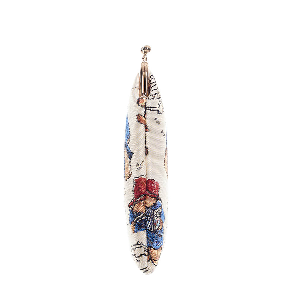 Signare Tapestry Clasp Top Soft Glasses Case - Paddington Bear Cream