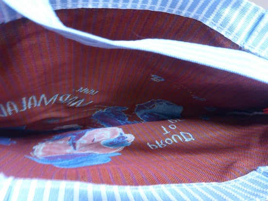 Signare Tapestry Flat Tote Shopper Bag - Paddington Bear Marmalade