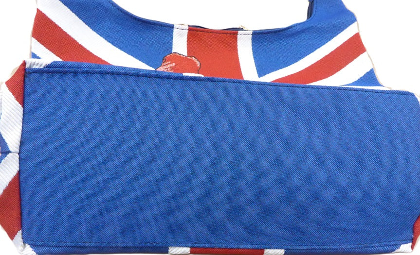 Signare Tapestry Hobo Slouch Bag - Paddington Bear Union Jack