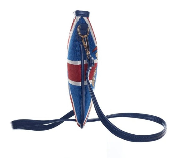 Signare Tapestry Paddington Bear Union Jack Travel Wallet Crossbody Bag