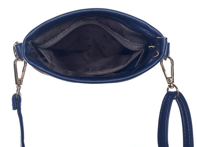 Signare Tapestry Paddington Bear Union Jack Travel Wallet Crossbody Bag