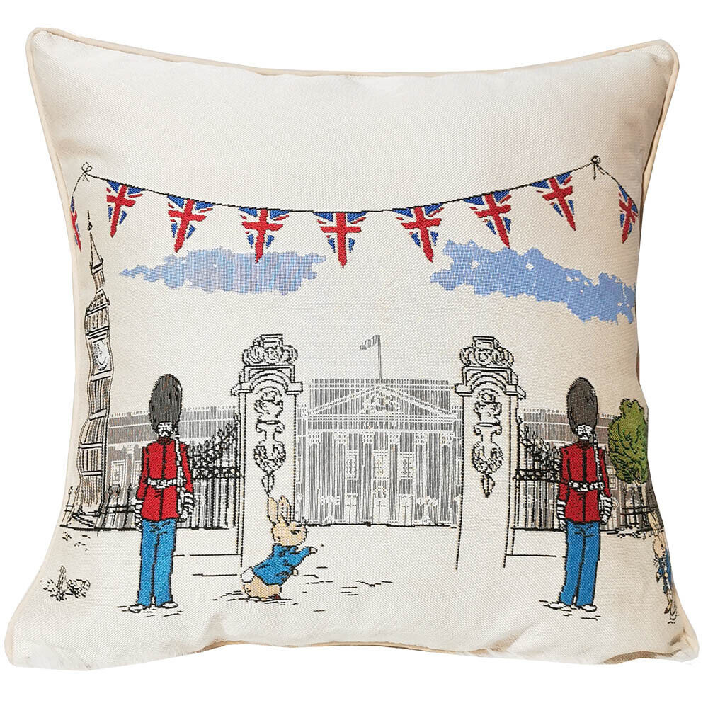 Signare Tapestry Cushion Cover 45cm - Peter Rabbit Victorian