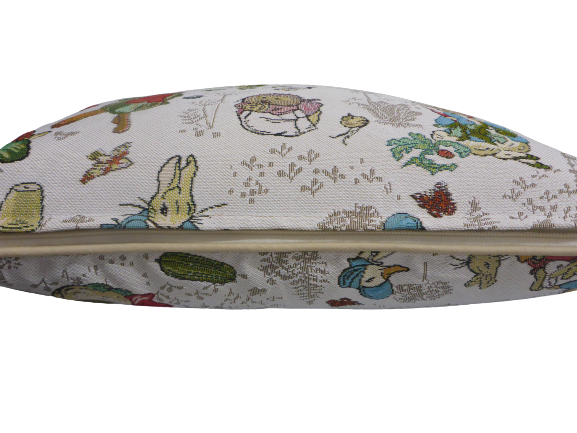 Signare Tapestry Cushion Cover 45cm - Peter Rabbit Cream