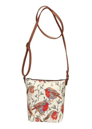 Signare Tapestry Robin Crossbody Sling Bag