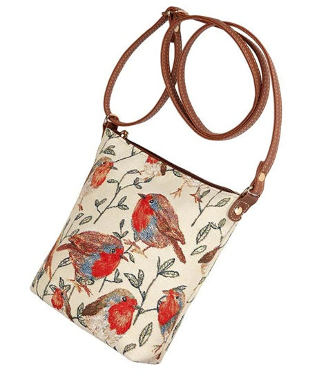 Signare Tapestry Robin Crossbody Sling Bag