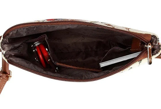 Signare Tapestry Robin Crossbody Sling Bag