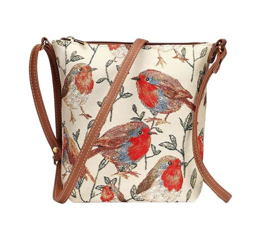Signare Tapestry Robin Crossbody Sling Bag