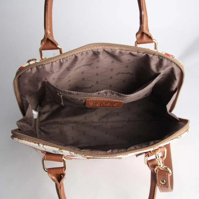 Signare Tapestry 2-in-1 Convertible Grab Bag | Robin Bird Design