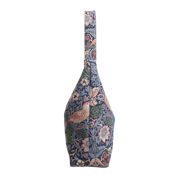Signare Tapestry Hobo Slouch Bag - William Morris Strawberry Thief Blue