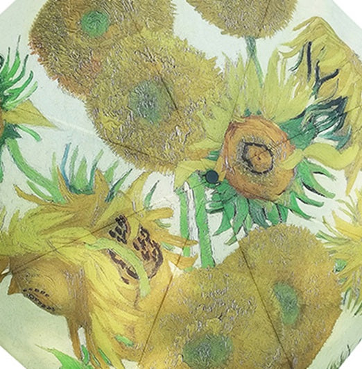 Signare Compact Art Umbrella - Van Gogh Sunflowers
