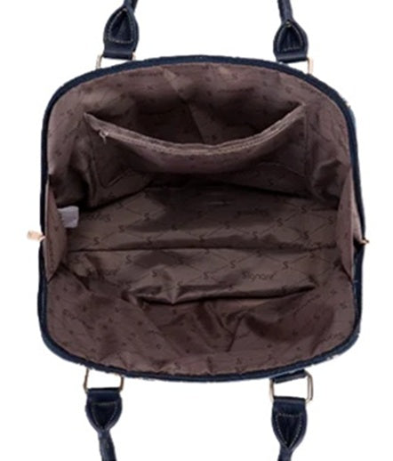 Signare Tapestry Convertible Grab & Shoulder Bag - Walter Crane Swan