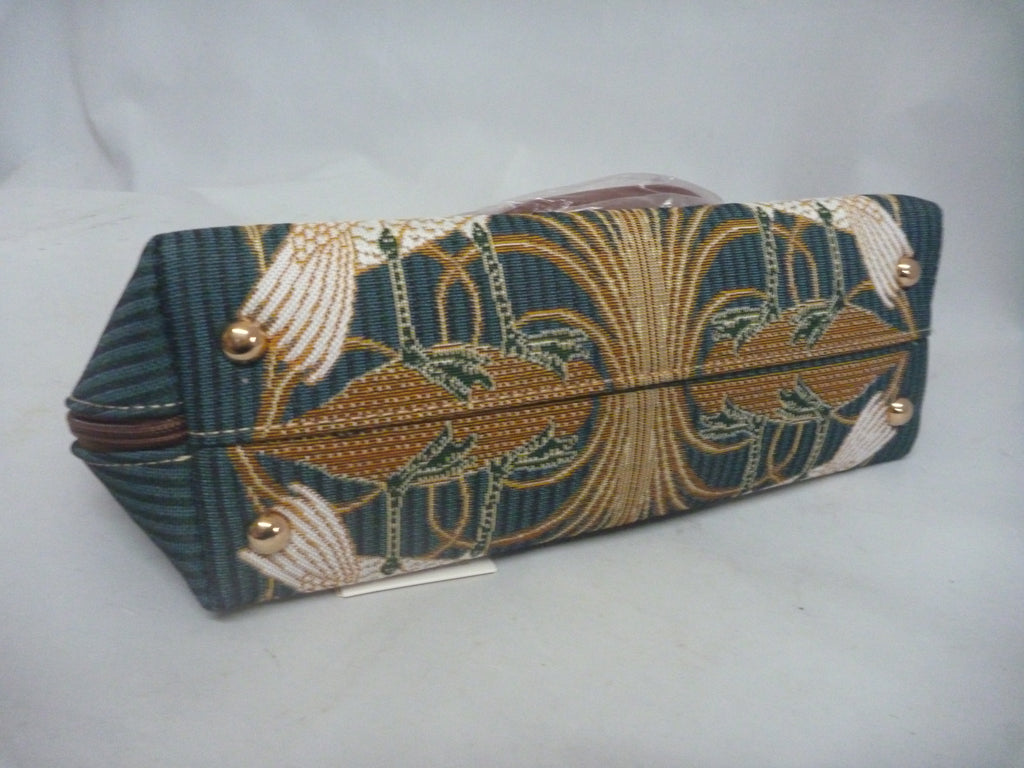 Signare Tapestry Convertible Grab & Shoulder Bag - Walter Crane Swan