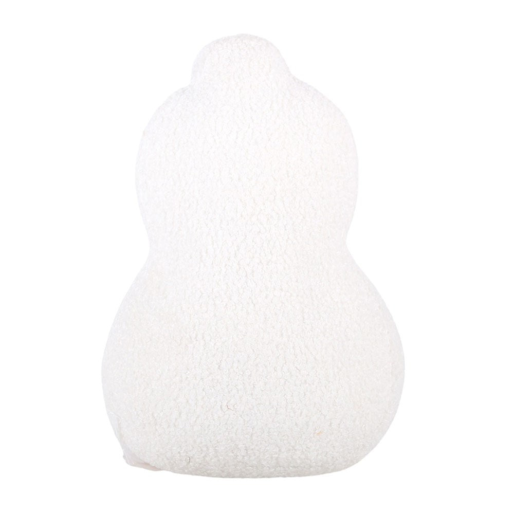 Something Different Snowman Boucle Shaped Cushion | Snow Much Fun | Jones Home & Gift