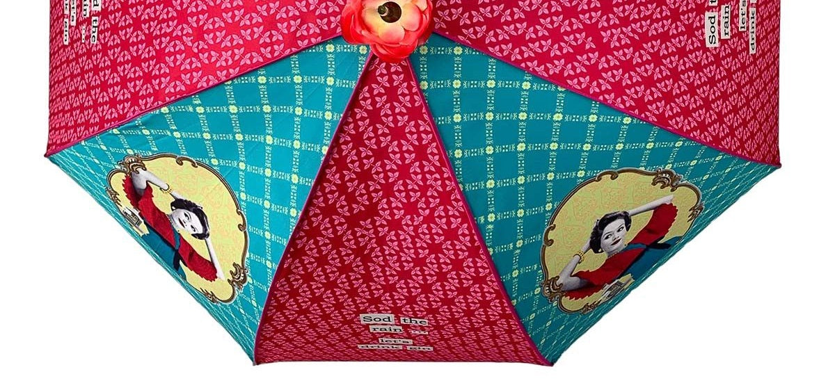 Soake Darling Divas Sod the Rain Stick Umbrella