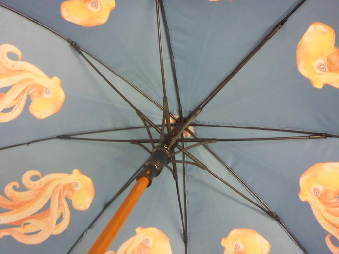 Soake Emily Smith Art Walking Stick Umbrella Oscar the Octopus