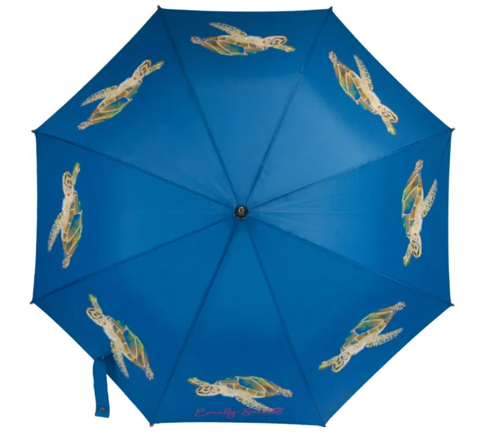 Soake Emily Smith Art Walking Stick Umbrella Thomas the Turtle