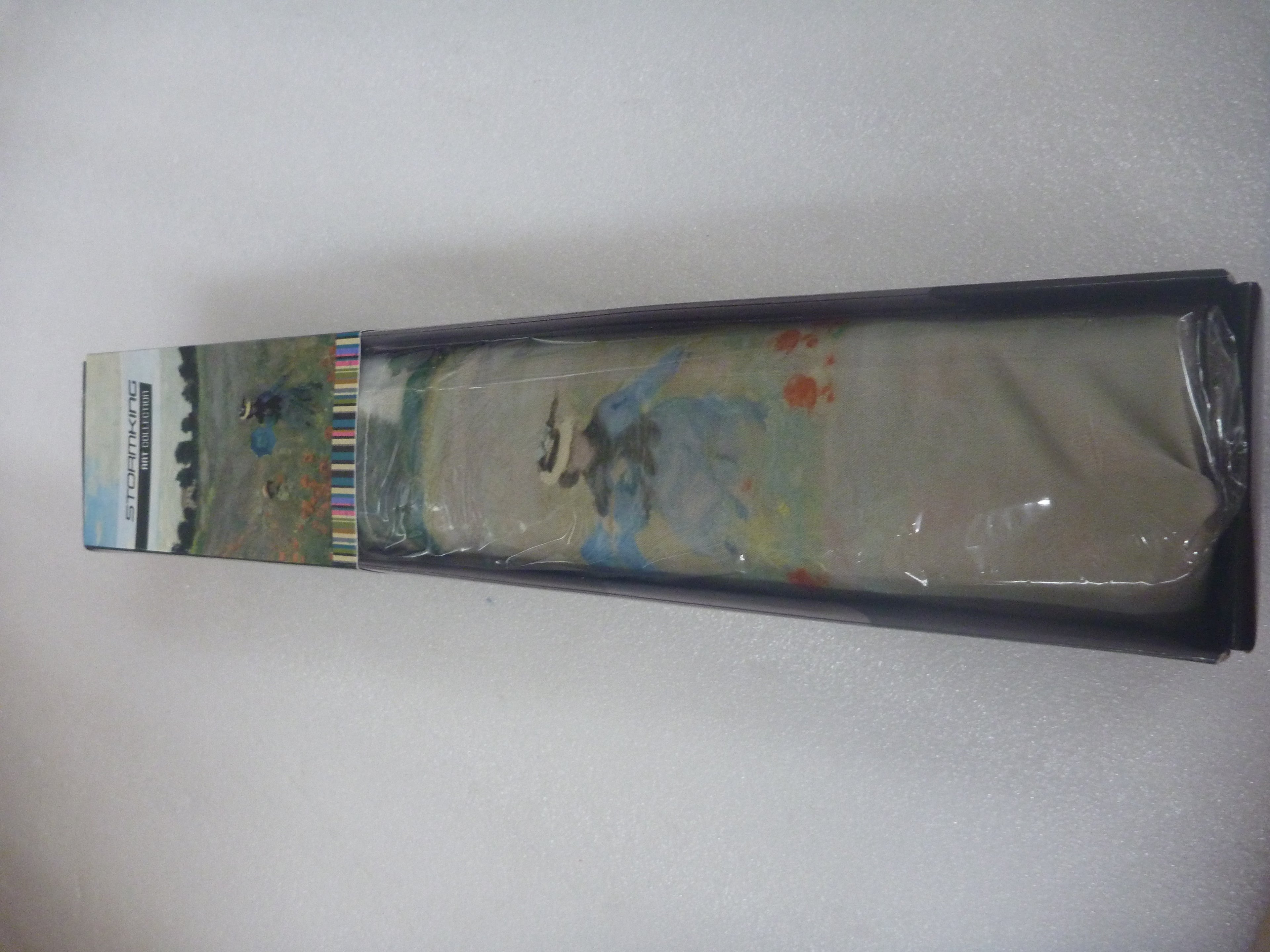 Soake Storm King Compact Folding Umbrella Monet's Poppy Fields