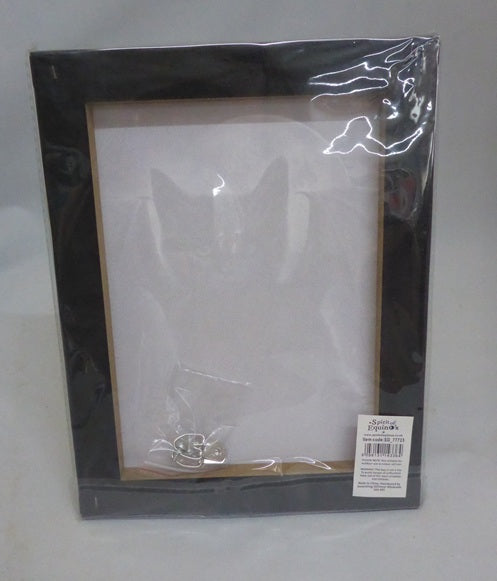 Spiral Direct Cat Bat Canvas Box Frame Wall Art 19 x 25cm
