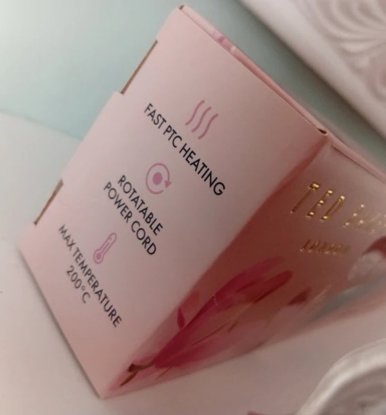 Ted Baker Ceramic Wave Hair Curler and Waver Pink 200°C