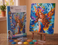 Craft Buddy Kaleidoscopic Fairy Crystal Art Canvas Kit 40 x 50cm