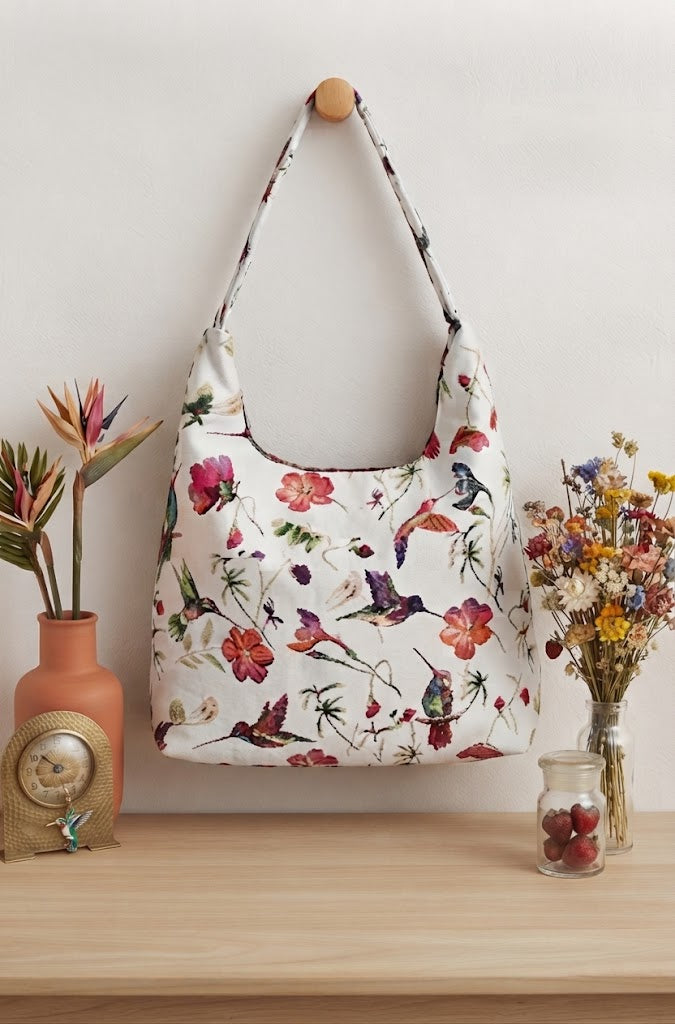 Signare Tapestry Hobo Slouch Bag - Hummingbird (Ex-Display, Tags Missing)