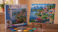 Craft Buddy Blossoms & Blue Waters Crystal Art Canvas Kit 40 x 50cm