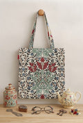 Signare Tapestry Flat Tote Shopper Bag - Bourne by John Henry Dearle