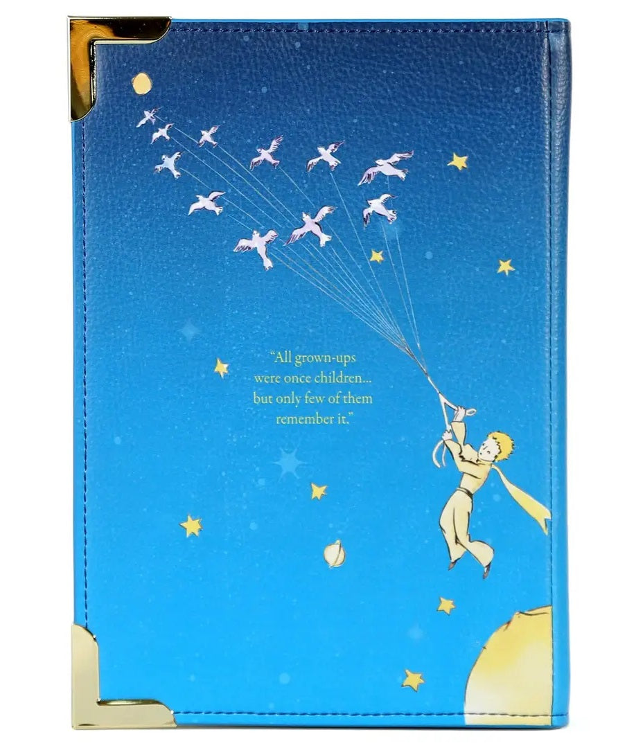 Well Read Book Large Cross Body Shoulder Bag - Antoine de Saint Exupery - Le Petit Prince