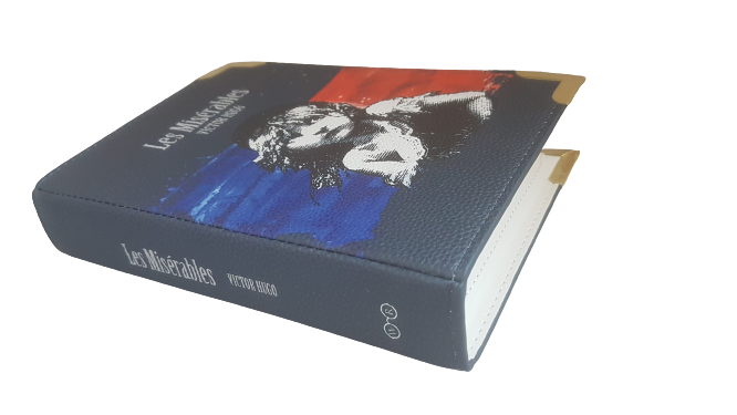 Well Read Book Large Cross Body Shoulder Bag - Victor Hugo - Les Miserables