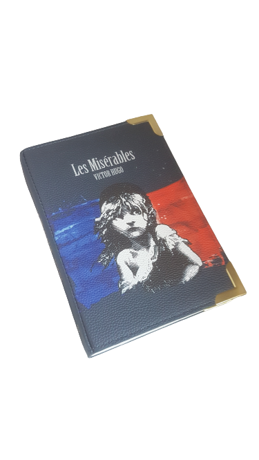 Well Read Book Large Cross Body Shoulder Bag - Victor Hugo - Les Miserables