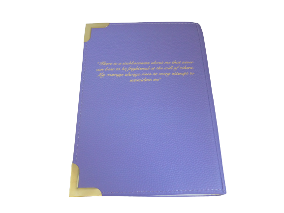 Well Read Book Large Cross Body Shoulder Bag - Jane Austen - Pride & Prejudice Purple
