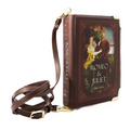 Well Read Romeo & Juliet Book Cross Body Shoulder Bag + Dust Bag Red