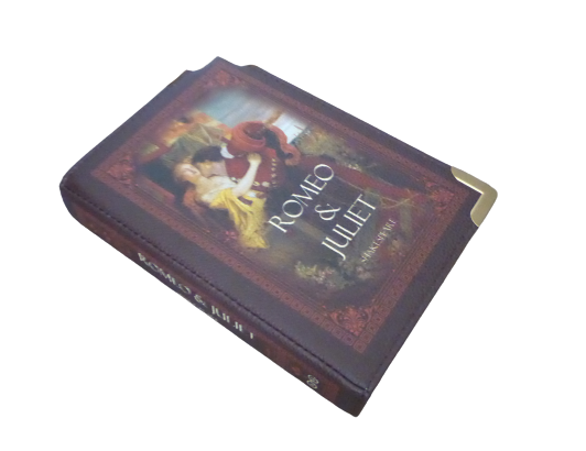 Well Read Romeo & Juliet Book Cross Body Shoulder Bag + Dust Bag Red