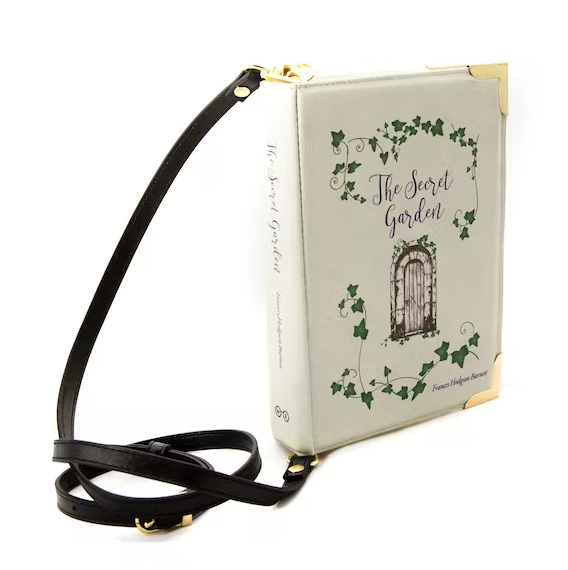 Well Read Book Large Cross Body Shoulder Bag - F H Burnett - The Secret Garden