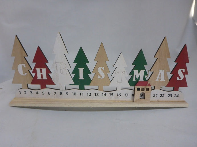 Wooden Christmas Tree Advent Calendar | 24 Day Countdown | Something Different