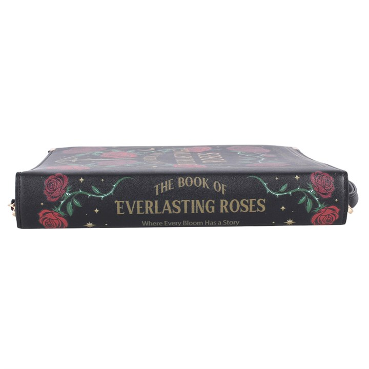 Something Different Gothic Rose Book-Shaped Crossbody Bag