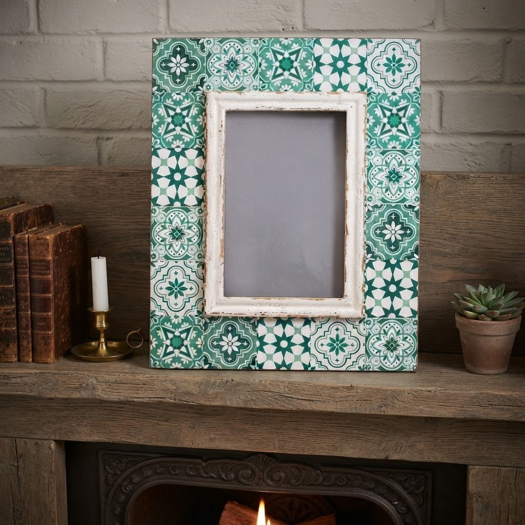 Sass & Belle Mediterranean Mosaic Tile Photo Frame