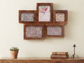 Sass & Belle Five Photo Dark Mango Wood Wall Frame
