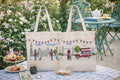 Signare Tapestry Flat Tote Shopper Bag - Peter Rabbit Victorian London