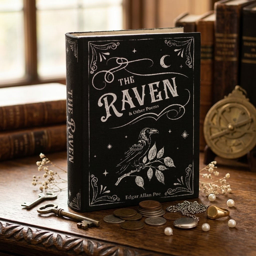 The Raven Book Shaped Storage Box | Summon the Spirits | Spirit of Equinox