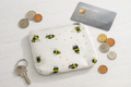 Black Ginger Kat Jackson Bumble Bee Coin Purse